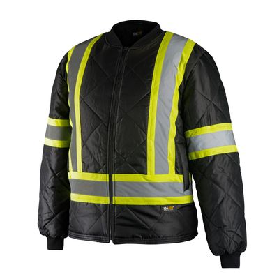 MANTEAU 10/4JOB 25061REF DOUBLÉ POLAR BANDE RÉFLÉCHISSANTES