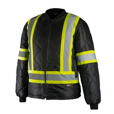 MANTEAU 10/4JOB 25061REF DOUBLÉ POLAR BANDE RÉFLÉCHISSANTES