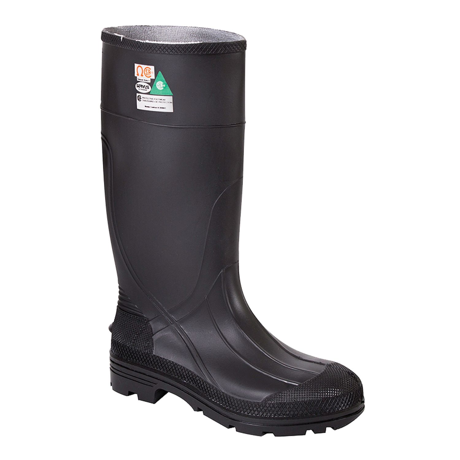 Bottes de sécurité Servus 75125C-5 PRM II PVC Embout Acier Semelle Résistant aux perforations