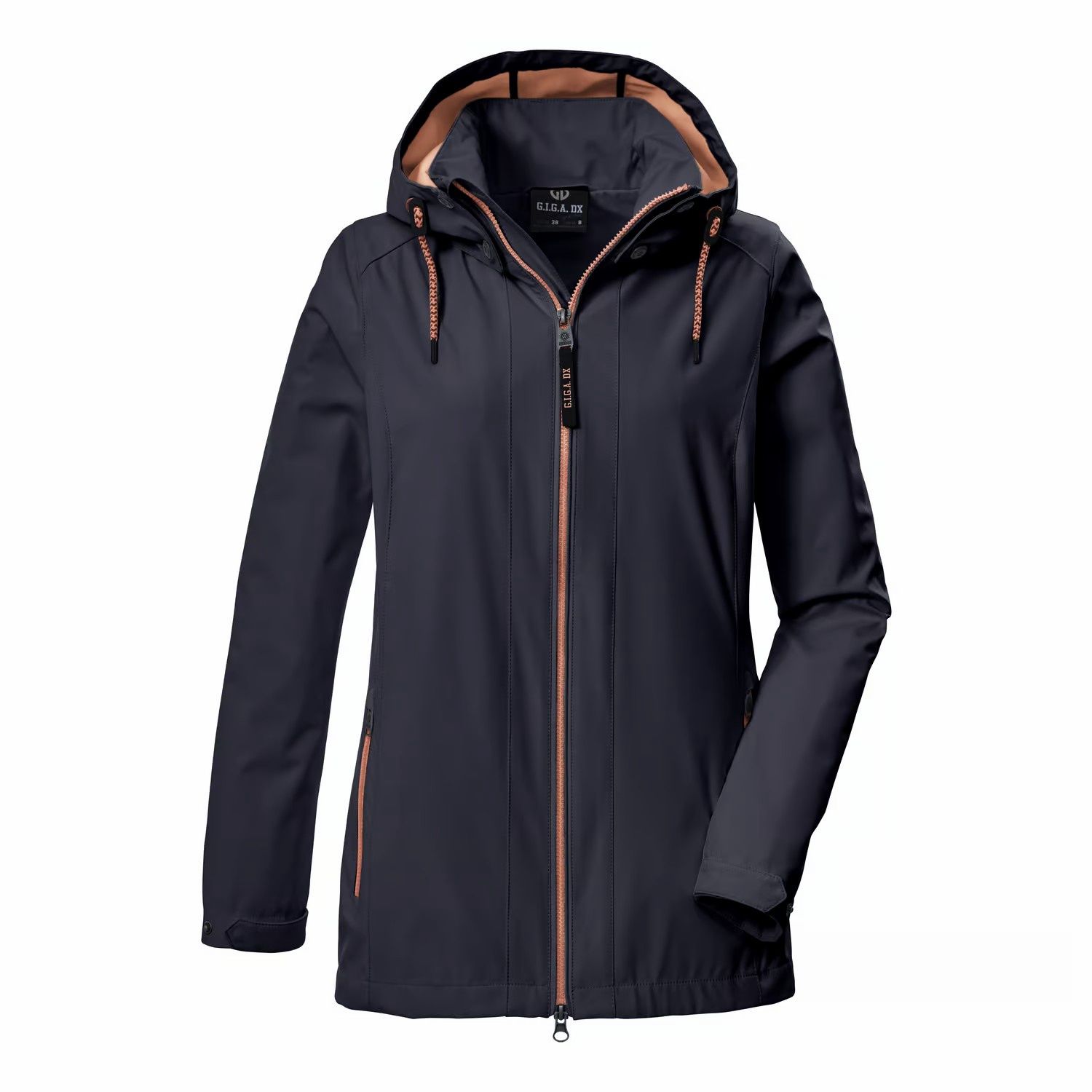 Manteau Giga DX GS 96 43969 pour Femmes, Couleur: 6, Grandeur: Bleu acier