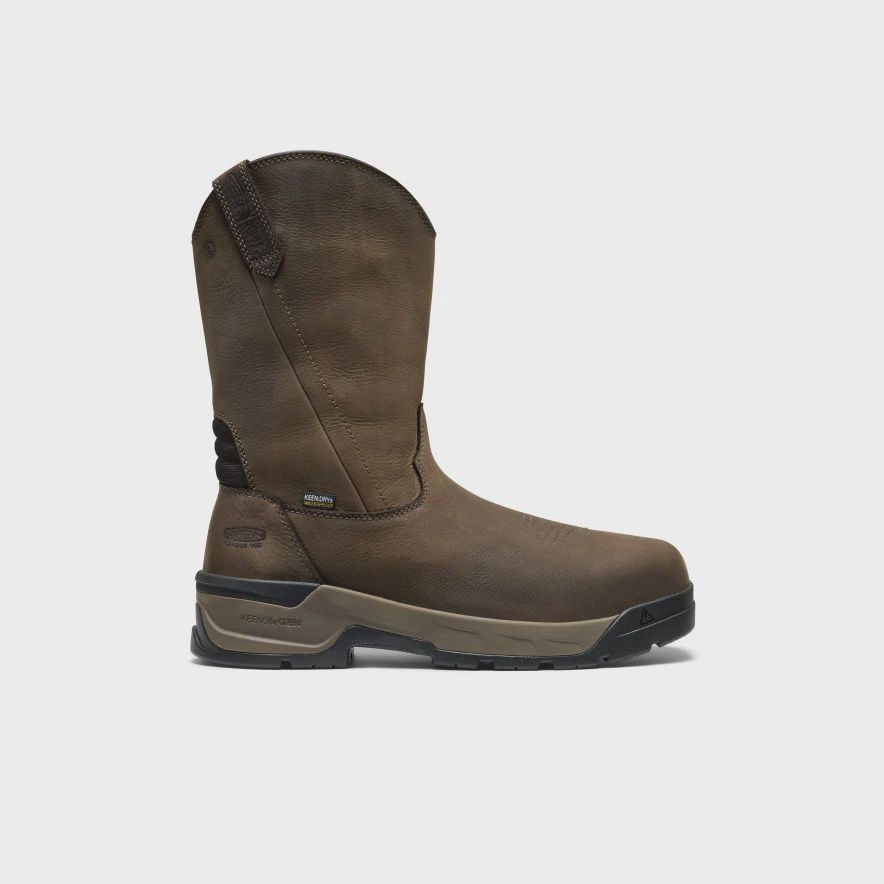 Bottes de travail KEEN 195208834813 Flatland Imperméable avec orteil carbone