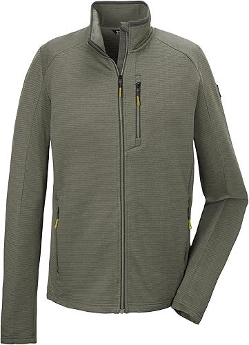 *Liquidation* Manteau léger Killtec KOS 92 42800 Powerstretch avec col montant, Couleurs: Olive, Grandeur: M