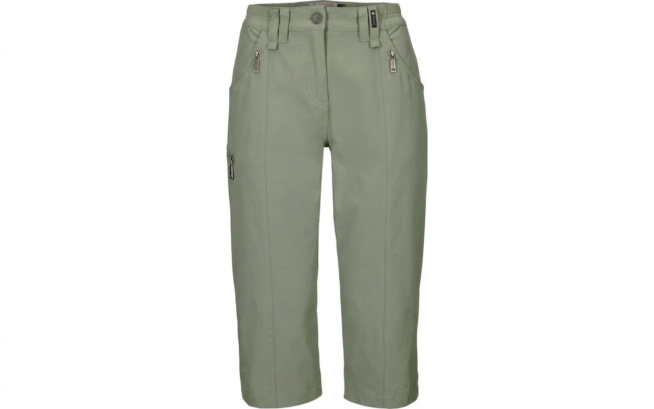 *Solde* Pantalons capri Giga DX GS 8 43951 pour Femme, Couleur: Algues marines, Grandeur: 6