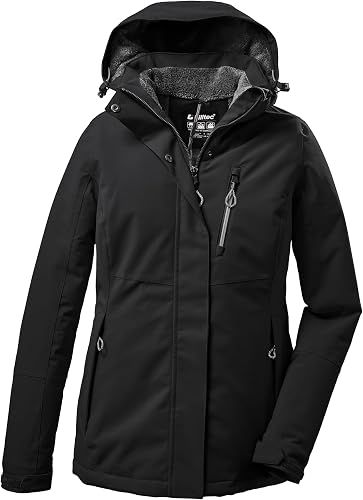 Manteau Killtec KOW 140 Fonctionnel pour femmes, Couleur: Noir, Grandeur: 6