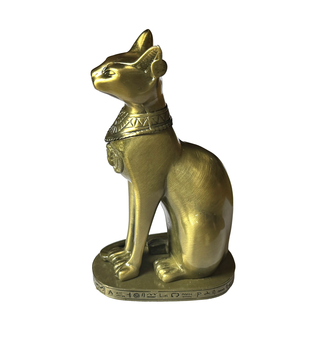 Gata Bastet en bronce macizo