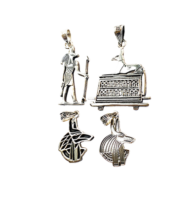 Colgante del Dios Anubis en Plata