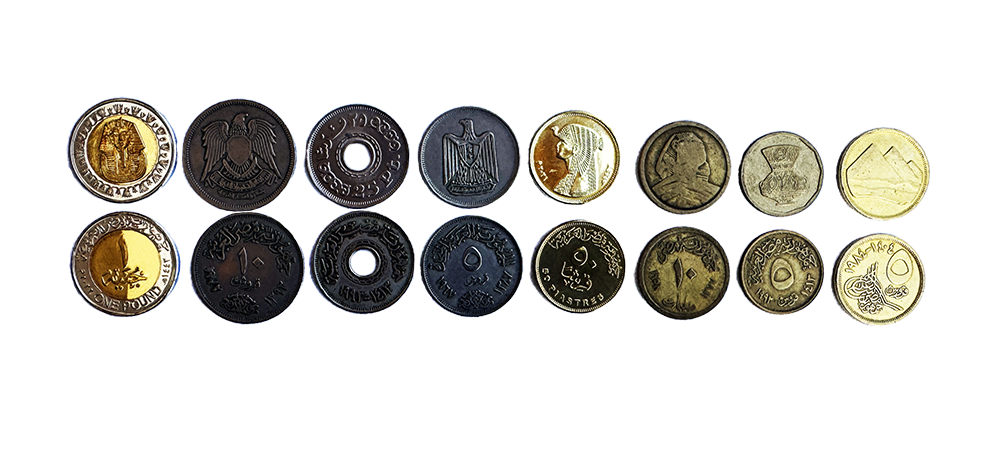 Monedas Egipcias Colección completa con funda