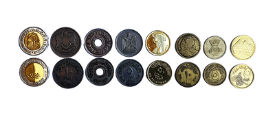 Monedas Egipcias Colección completa con funda