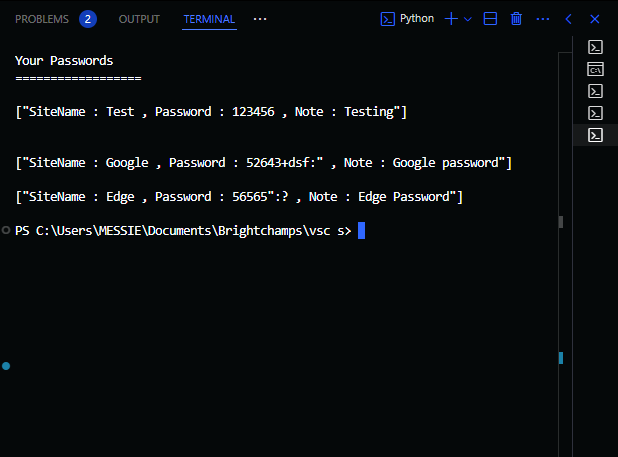Password Manager