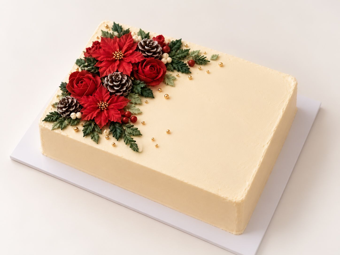 Christmas Celebration Sheet Cake