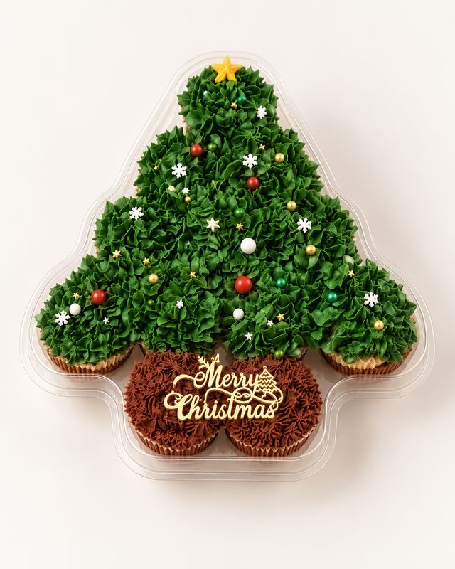 Cupcake Christmas Tree