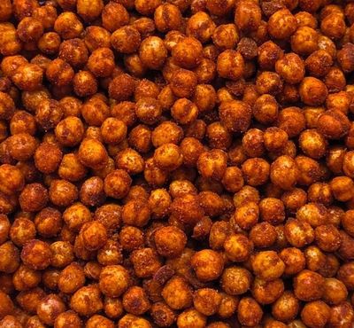 Crispy Chili Garbanzo Beans | Spicy Mexican Snack