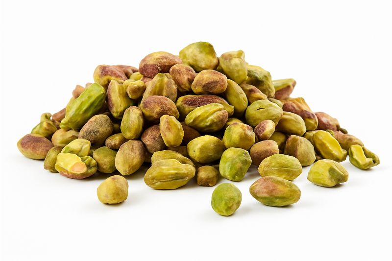 Raw shelled pistachios