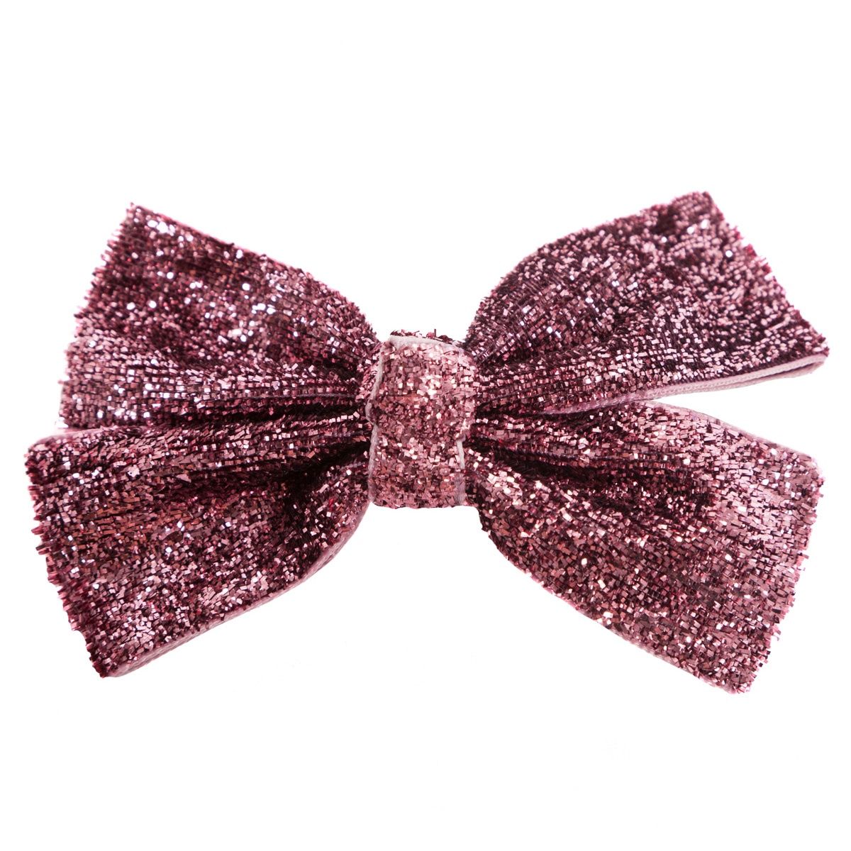 Energetiks Glitter Bow, Colour: Dusty Pink