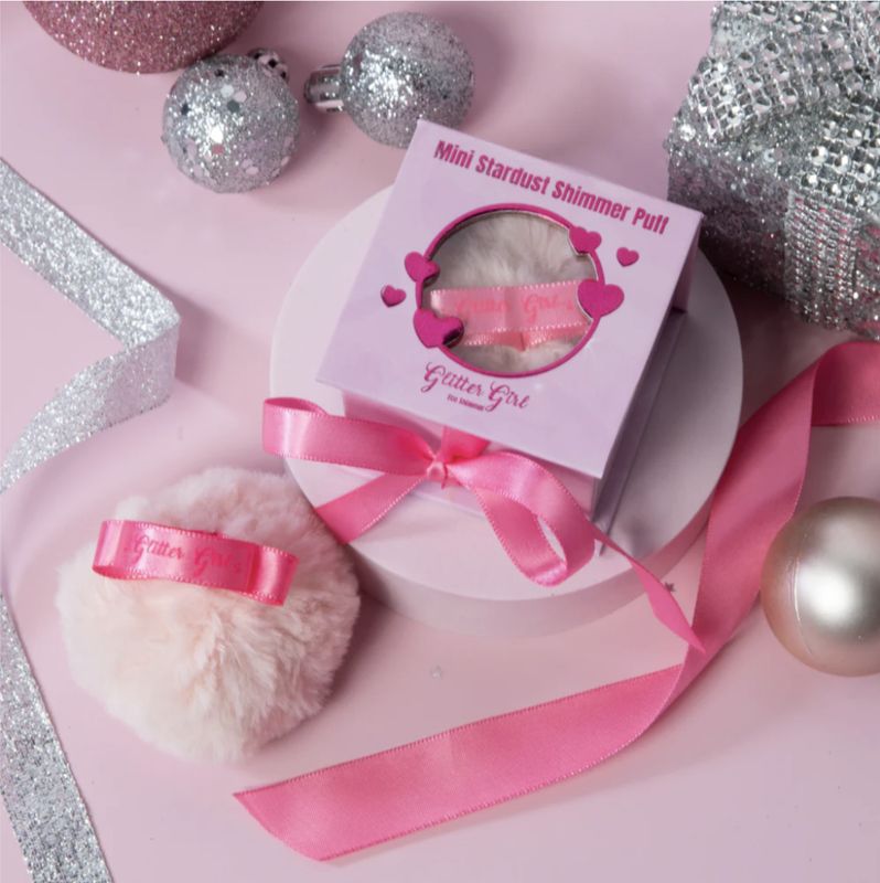 Glitter Girl Makeup Mini Stardust Shimmer Puff