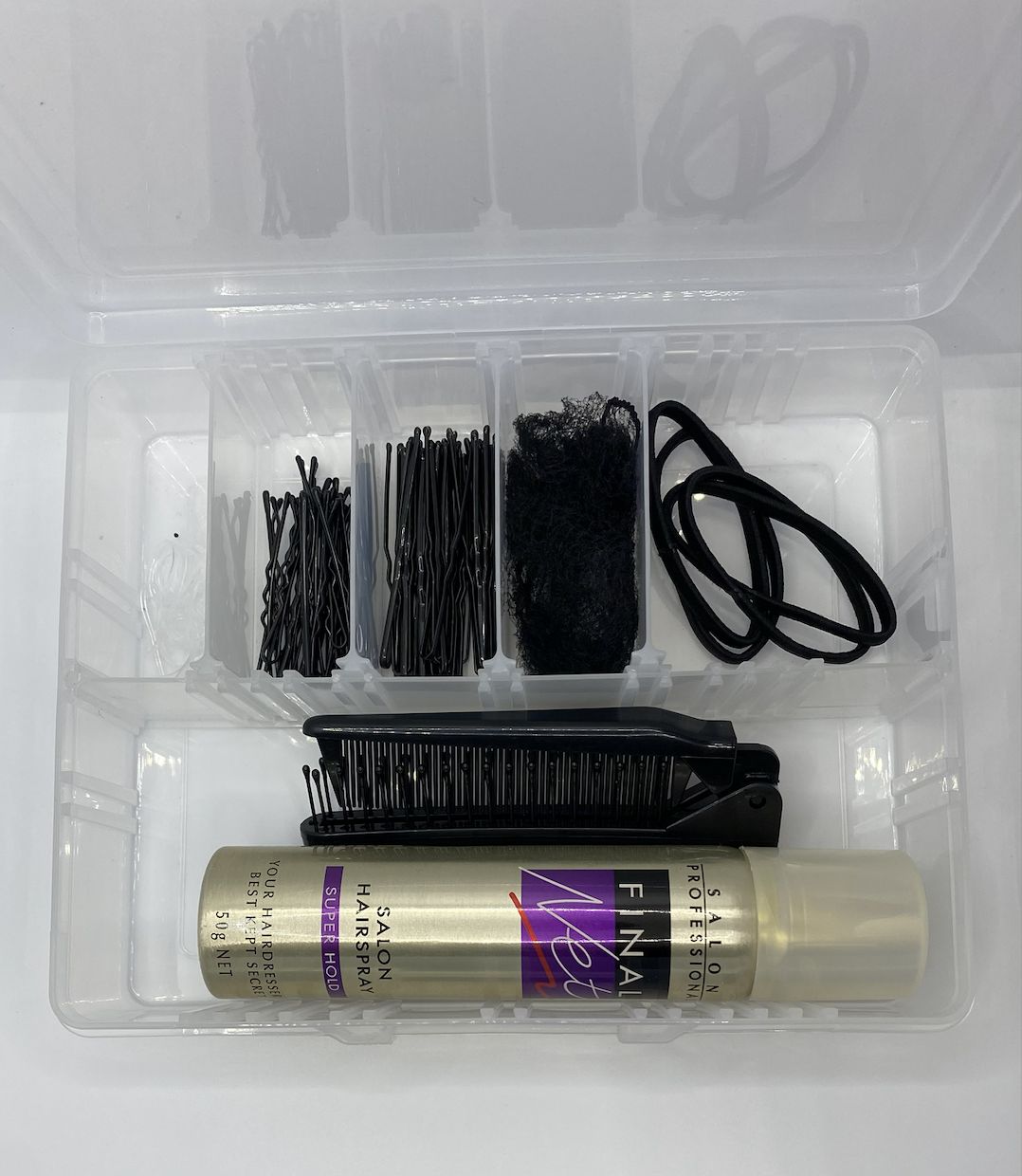 Hair Box - Full, Colour: Black, Size: Thick
