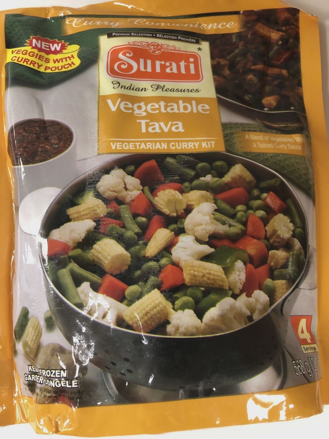 Surati Frozen - Vegetable Tava 568g