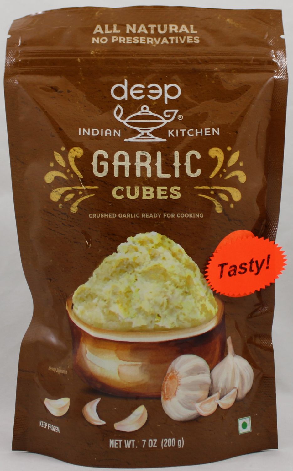 Deep Frozen - Garlic Cubes 200g