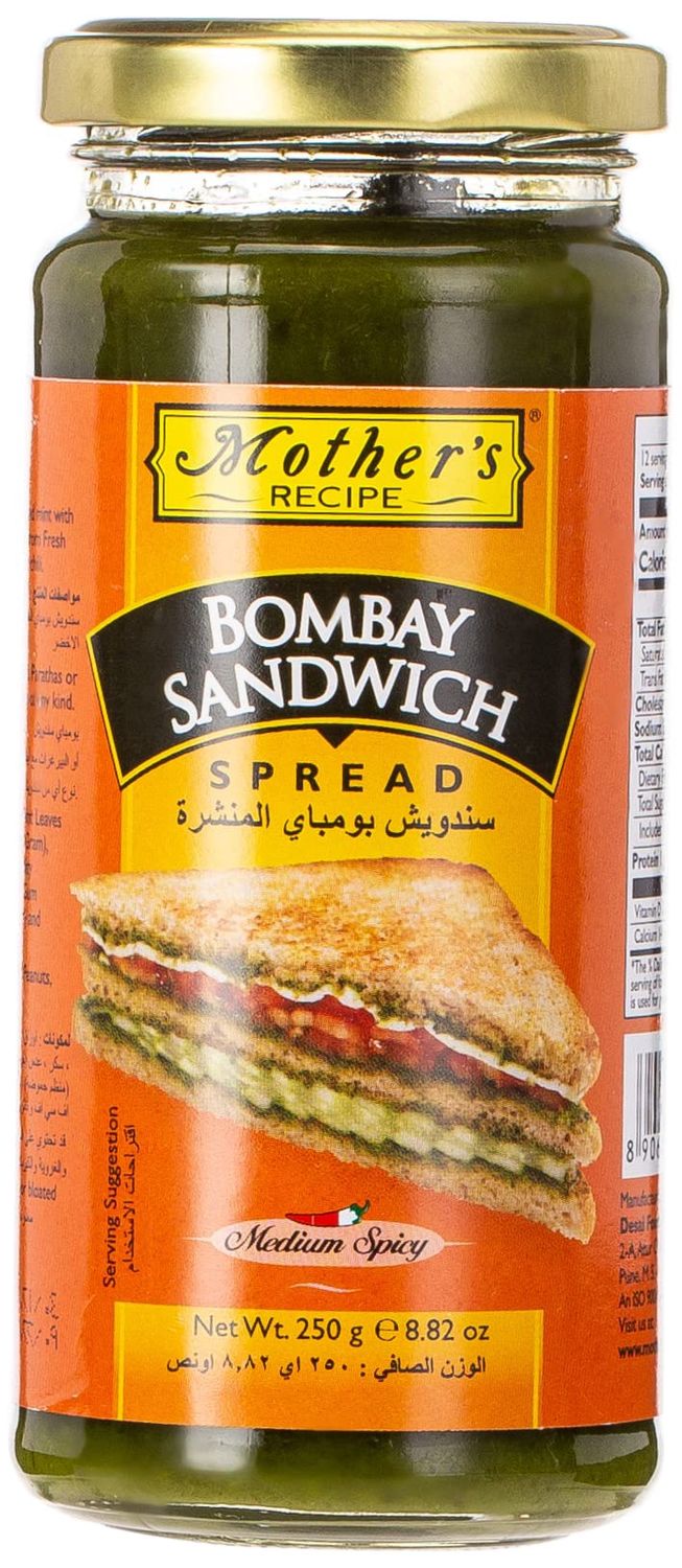 Mother&#39;s - Bombay Sandwich Spread 250g