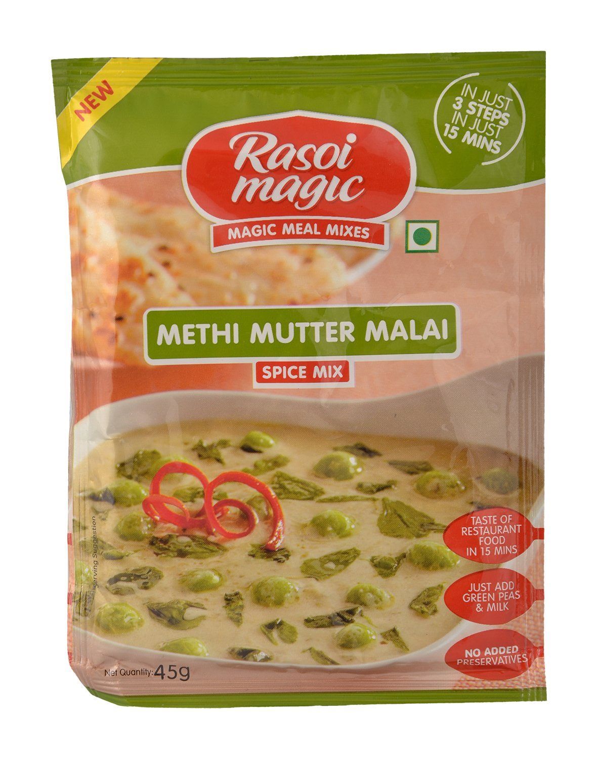 Rasoi Magic - Methi Matar Malai 45g