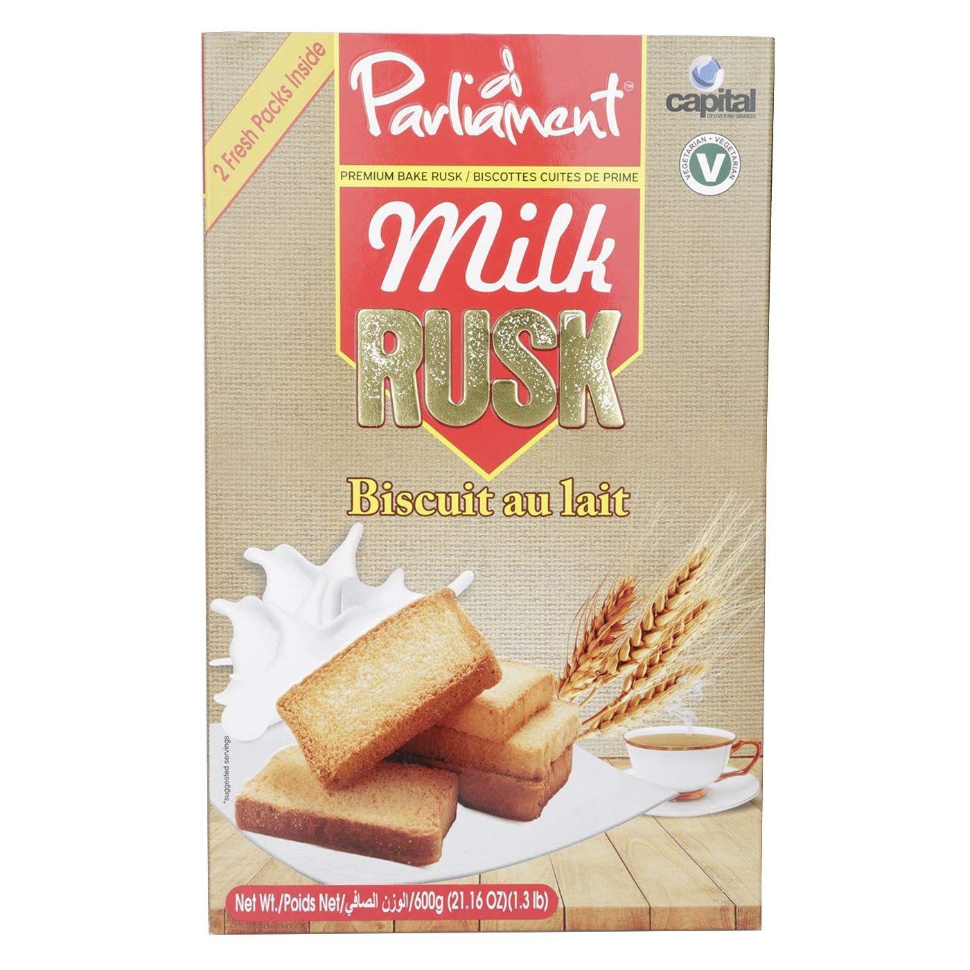Parliament - Milk Rusk 600g