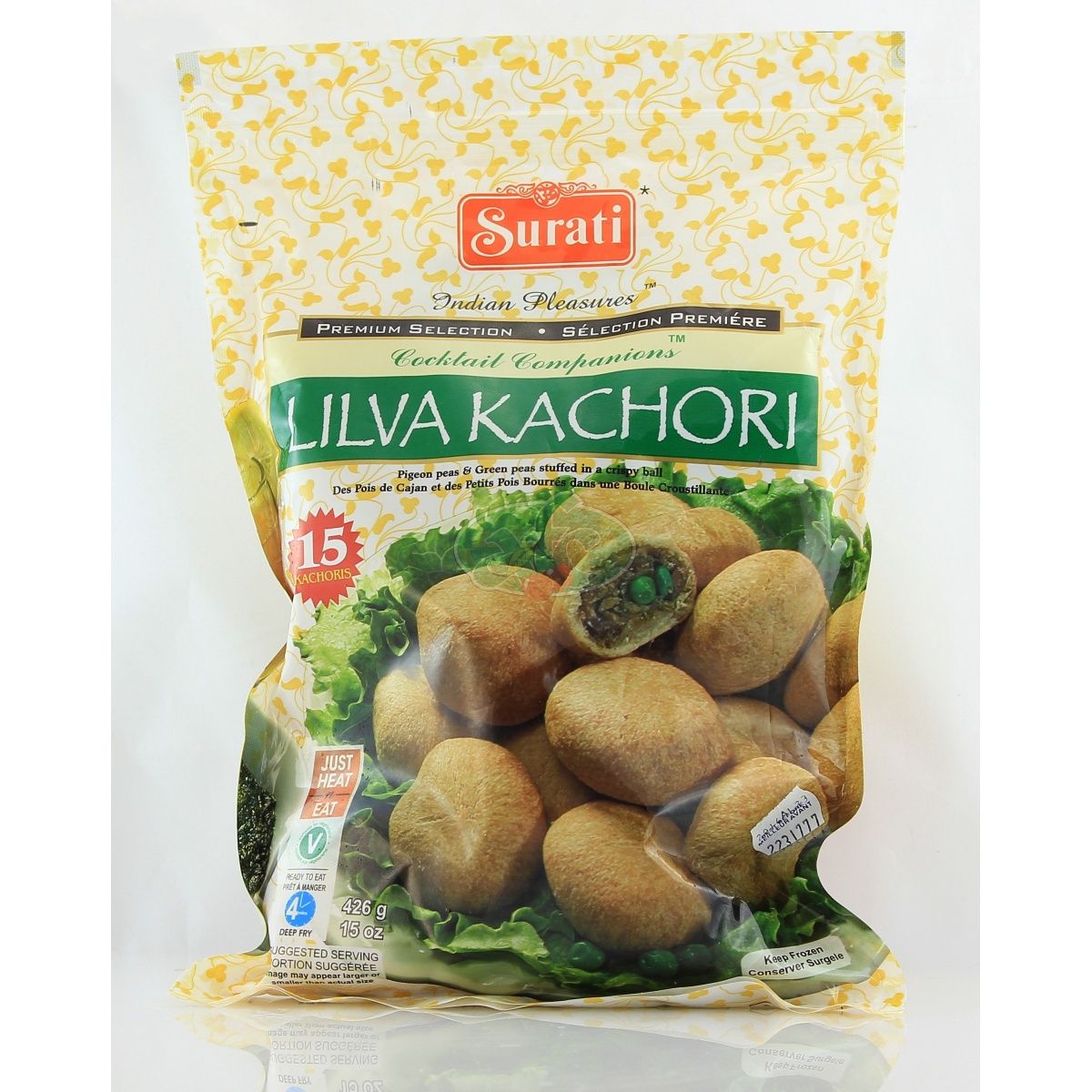 Surati Frozen - Lilva Kachori 426g