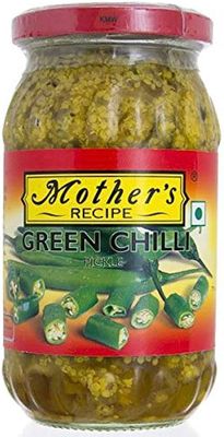 Mother&#39;s - Green Chilli Pickle 500g