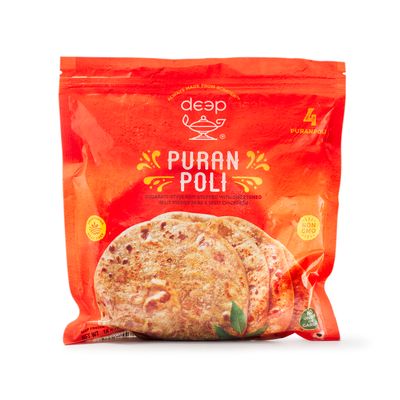 Deep Frozen - Puran Poli 4Pcs