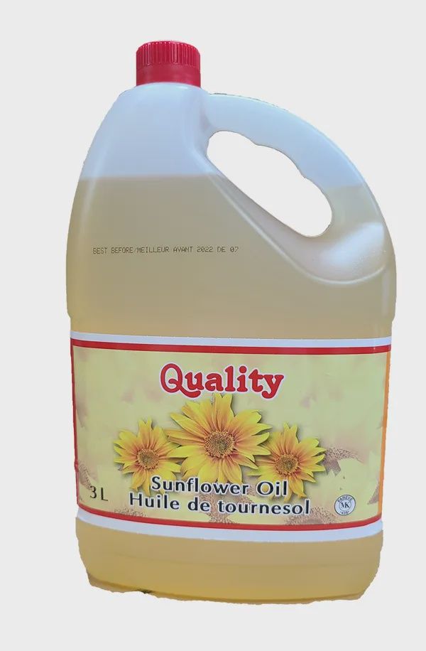 Quality - Sunflower Oil 3L