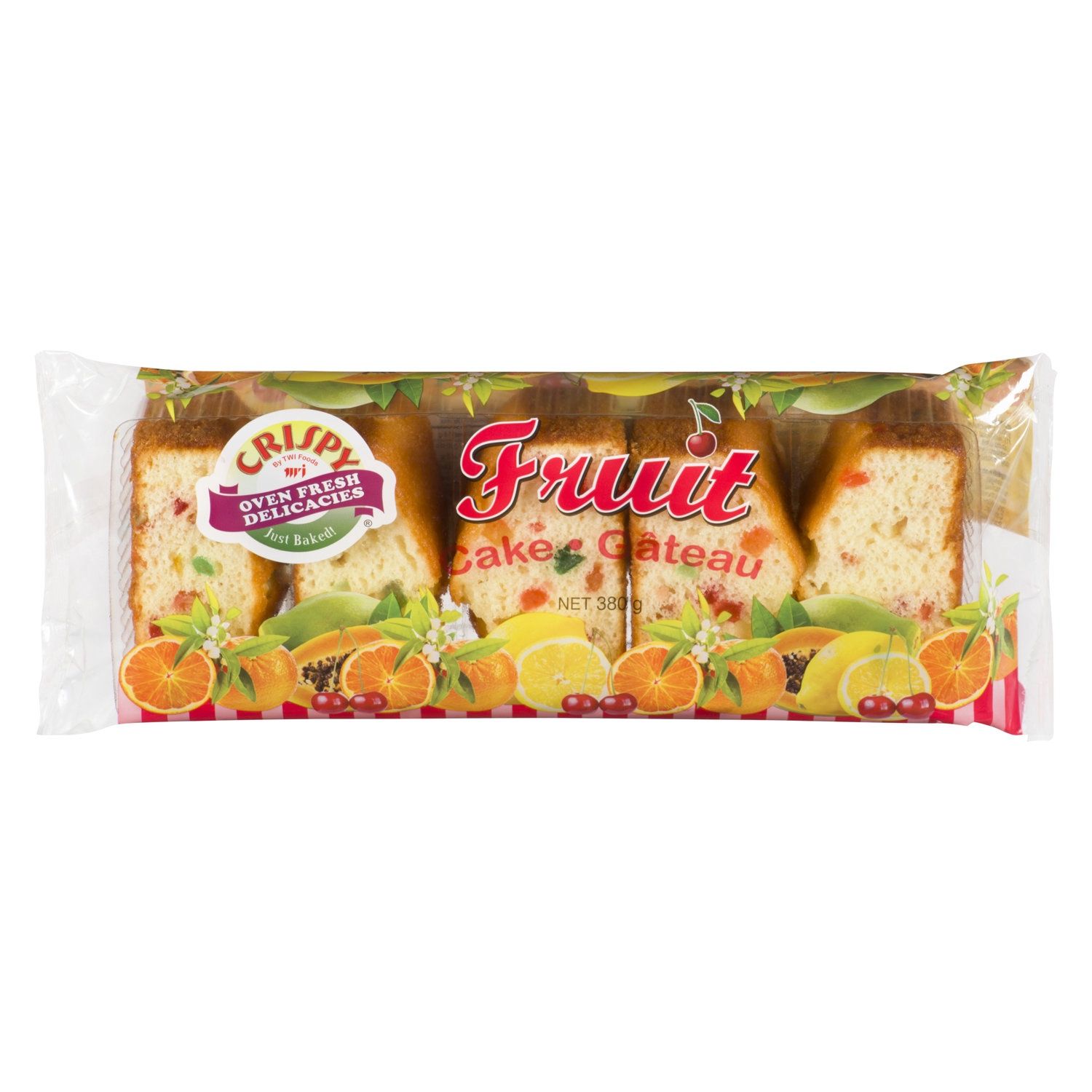 Crispy - Fruit Cake Regular 380g