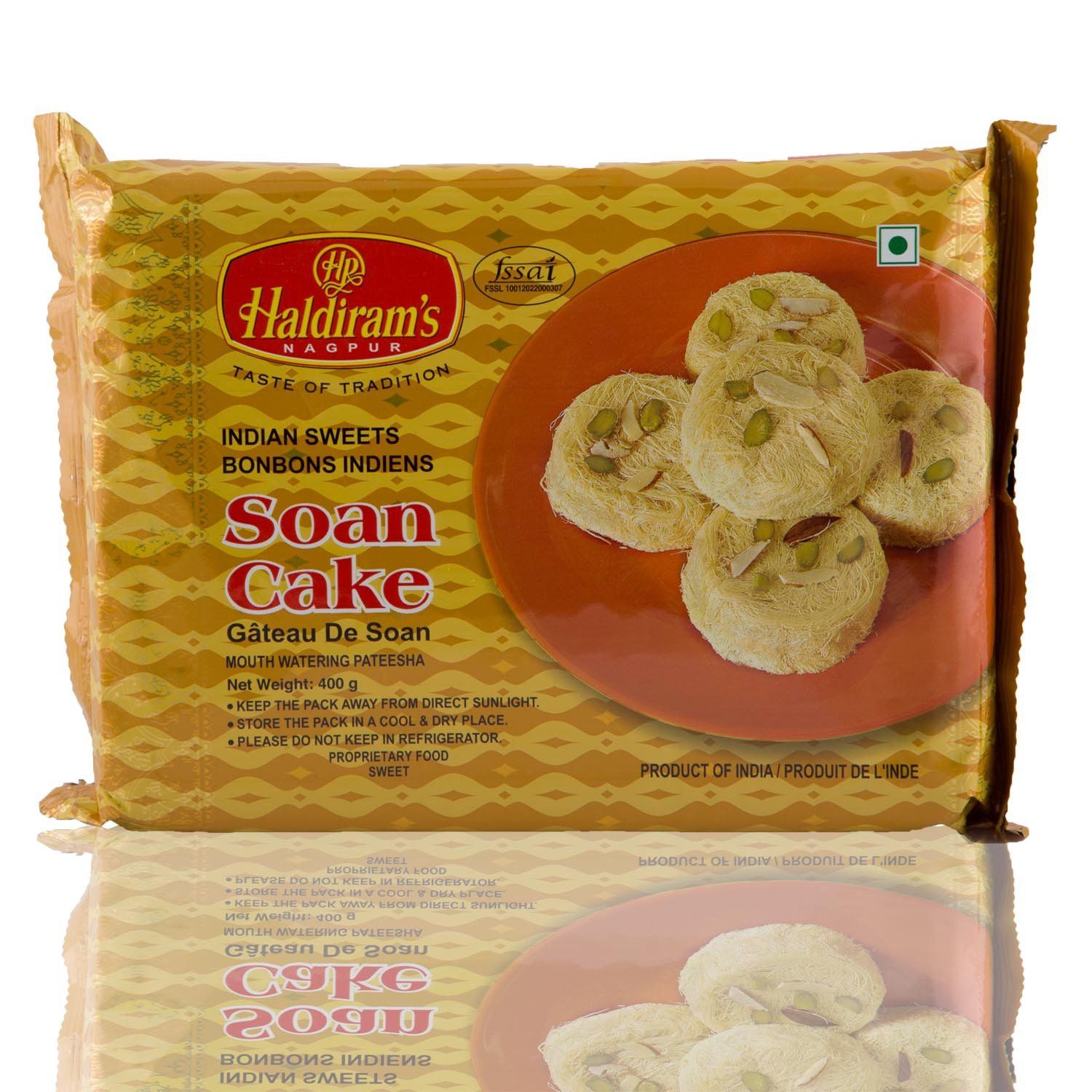 Haldiram&#39;s - Soan Cake 400g
