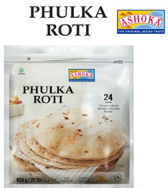 Ashoka Frozen - Phulka Roti 24pc