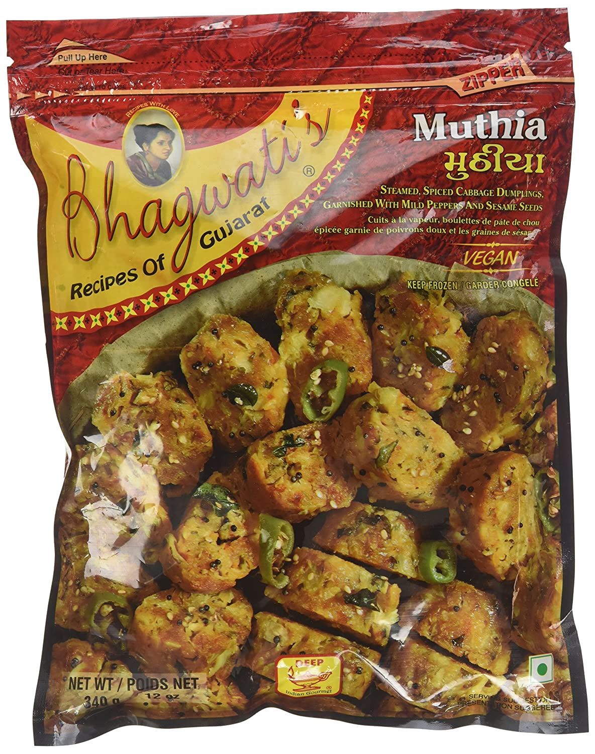 Deep Bhagwati&#39;s Frozen - Muthia 340g