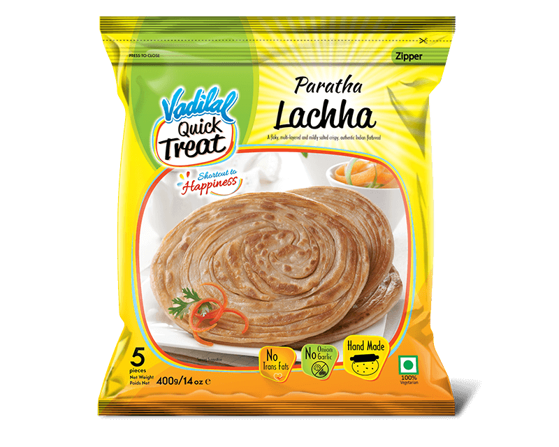 Vadilal Frozen - Lachha Paratha 400g