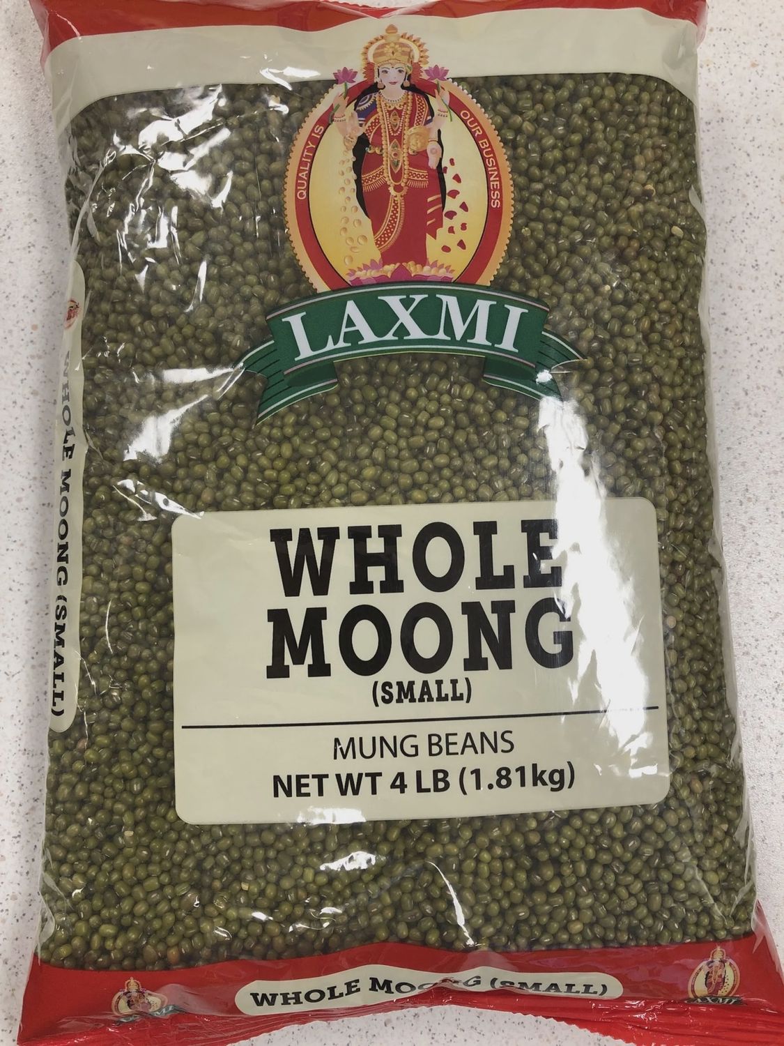 Laxmi - Moong Whole 4lb