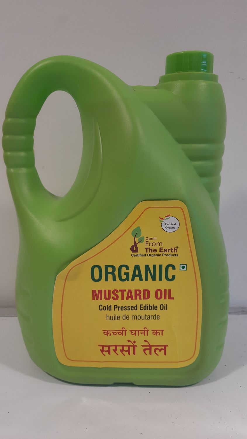 From the Earth - Organic Mustard Oil 5L