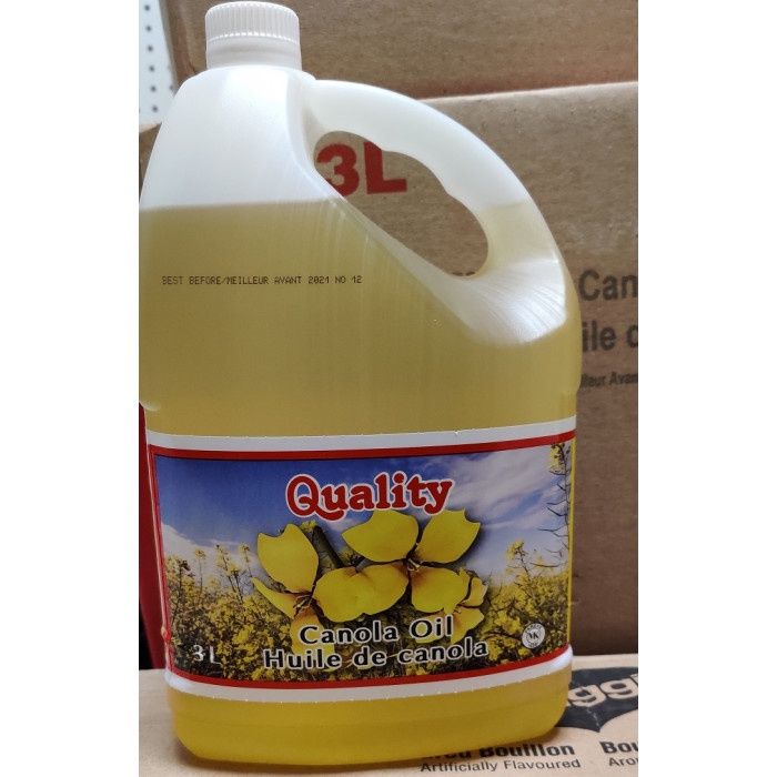 Quality - Canola Oil 3L