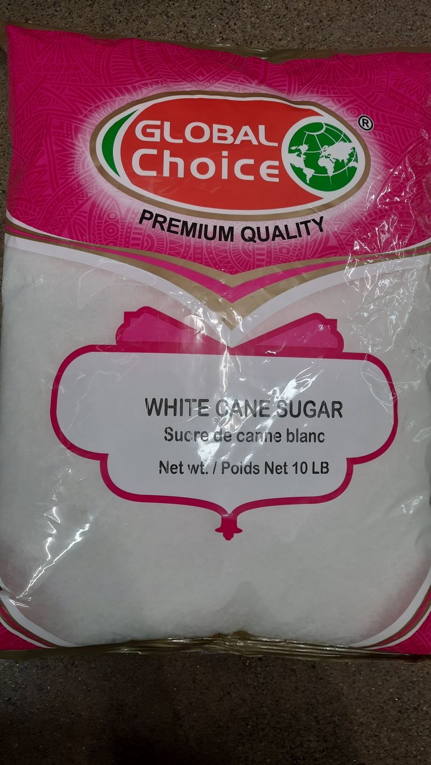 Global Choice - White Cane Sugar 10lb