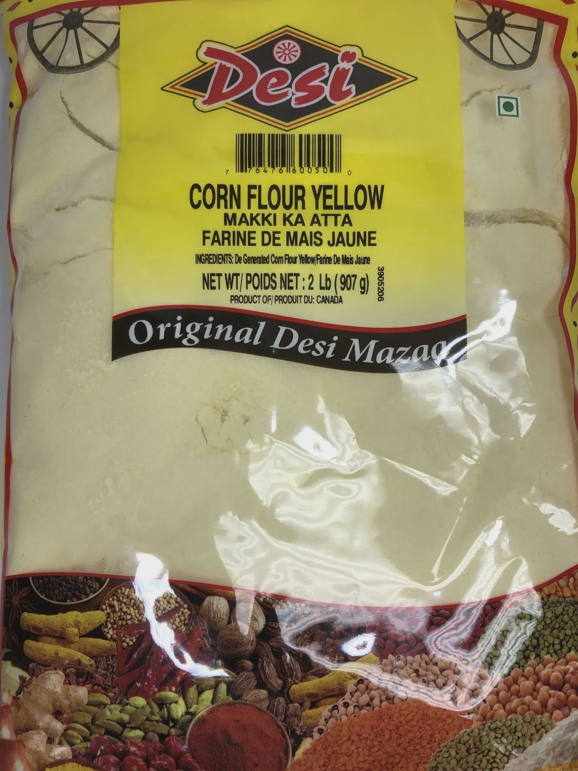 Desi - Corn Flour Yellow 2lb
