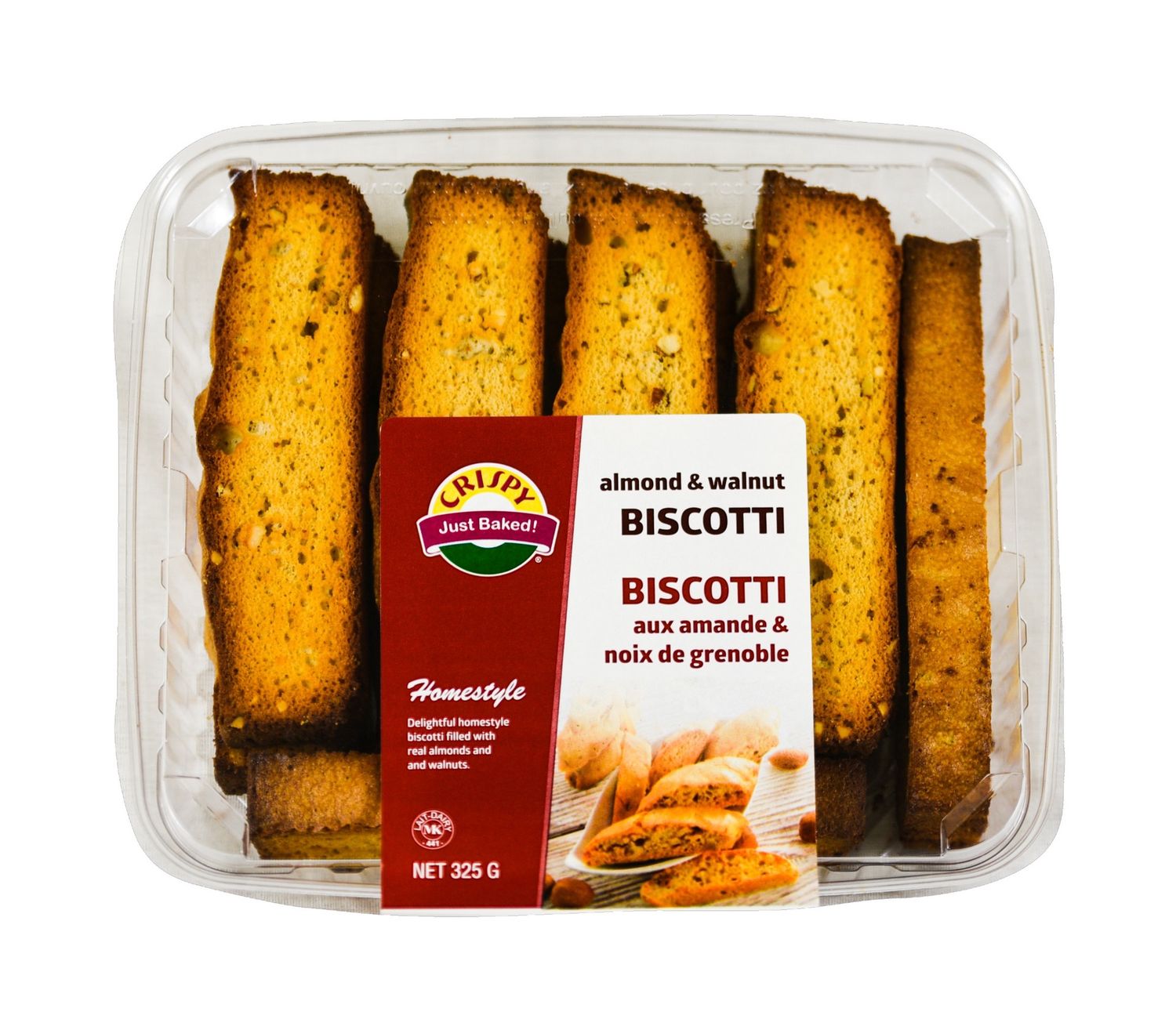 Crispy - Biscotti Almond &amp; Walnut 325g