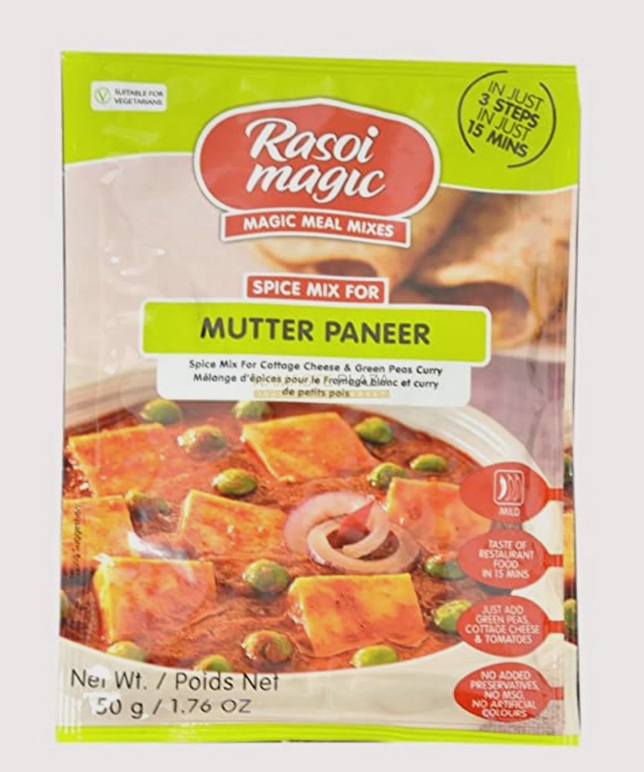 Rasoi Magic - Mutter Paneer 50g