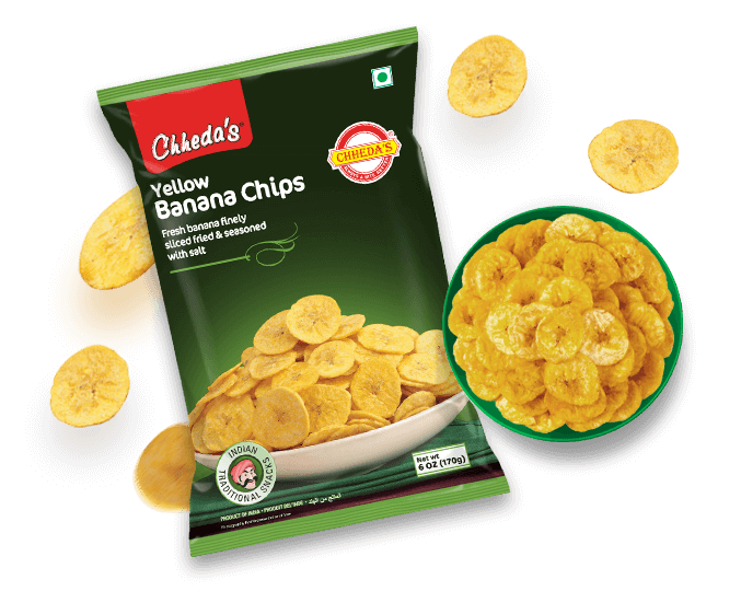 Chheda&#39;s - Yellow Banana Chips 150g