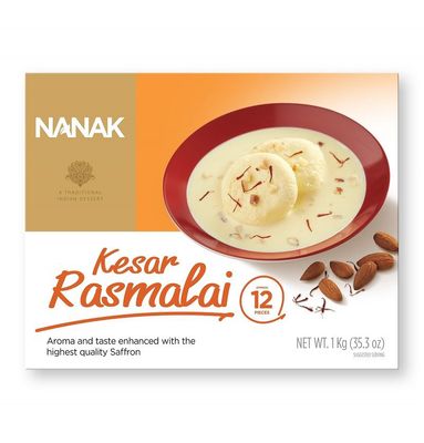 Nanak Frozen - Kesar Rasmalai 850g