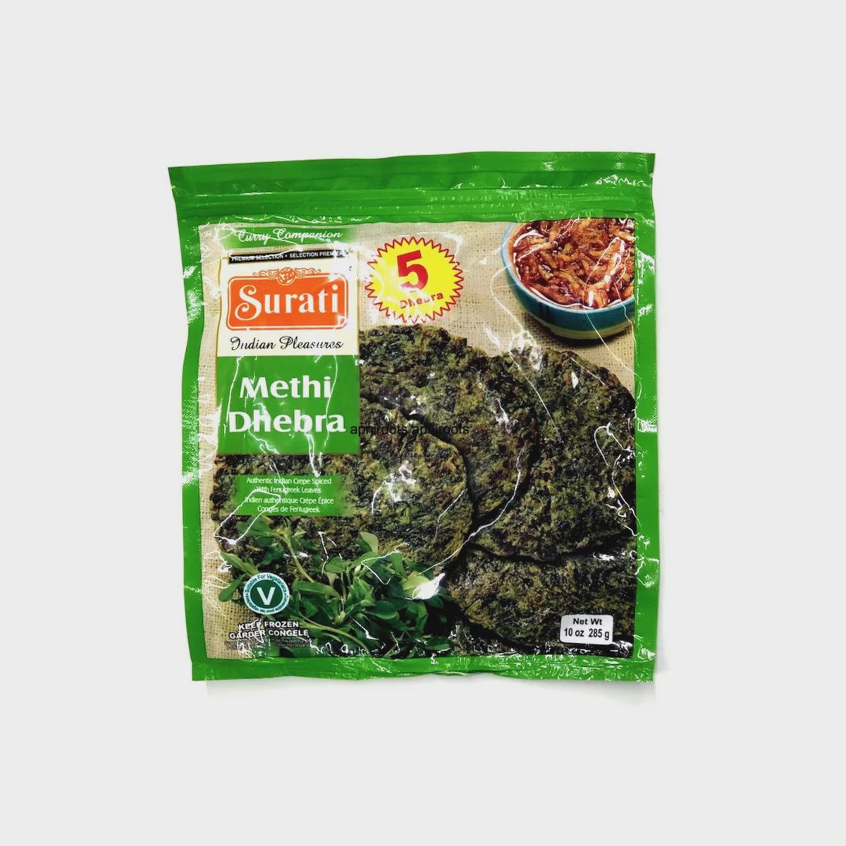 Surati Frozen - Methi Dhebra 285g