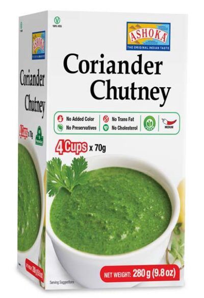 Ashoka Frozen - Coriander Chutney 4pc