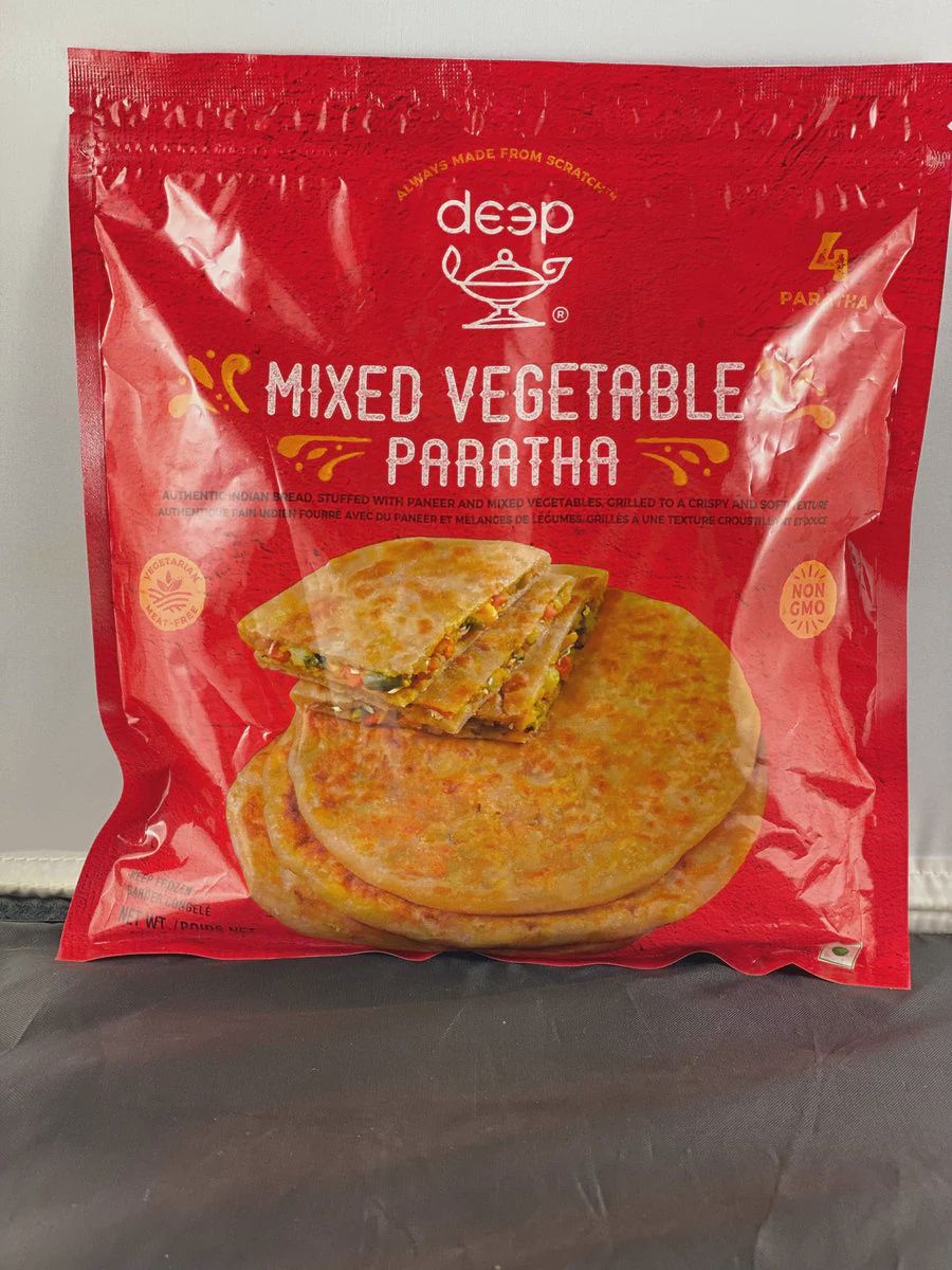 Deep Frozen - Mixed Veg Paratha 4Pcs