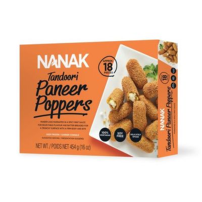 Nanak Frozen - Tandoori Paneer Poppers 454g