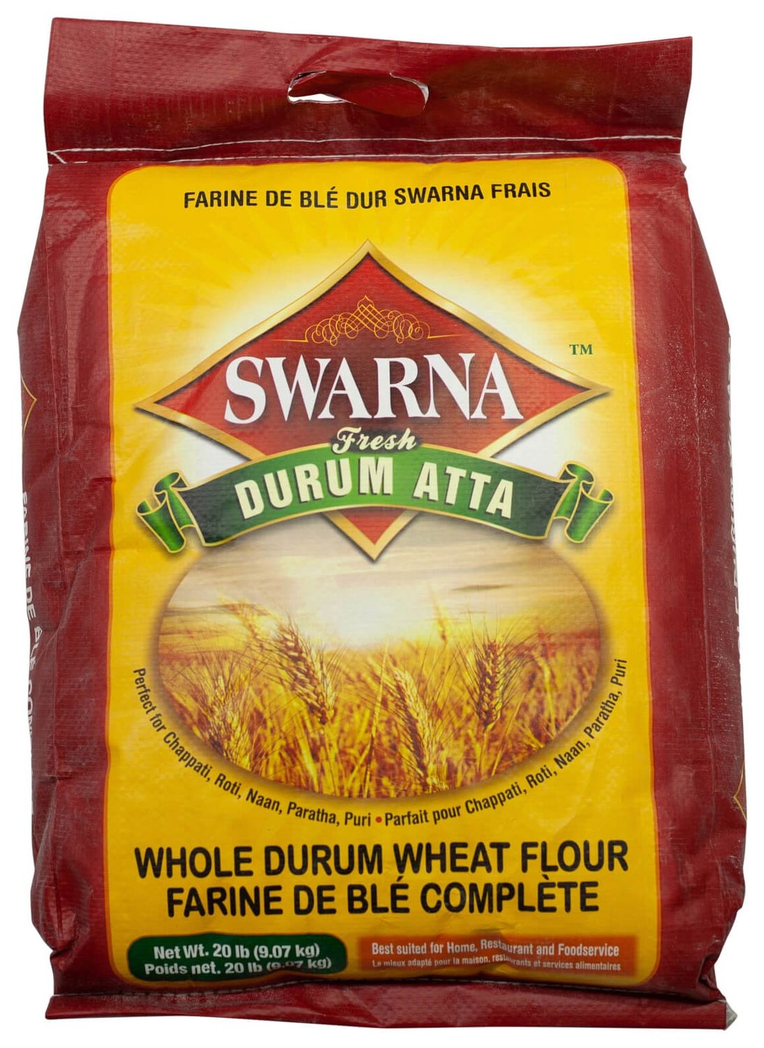 Swarna - Fresh Durum Atta 20lb