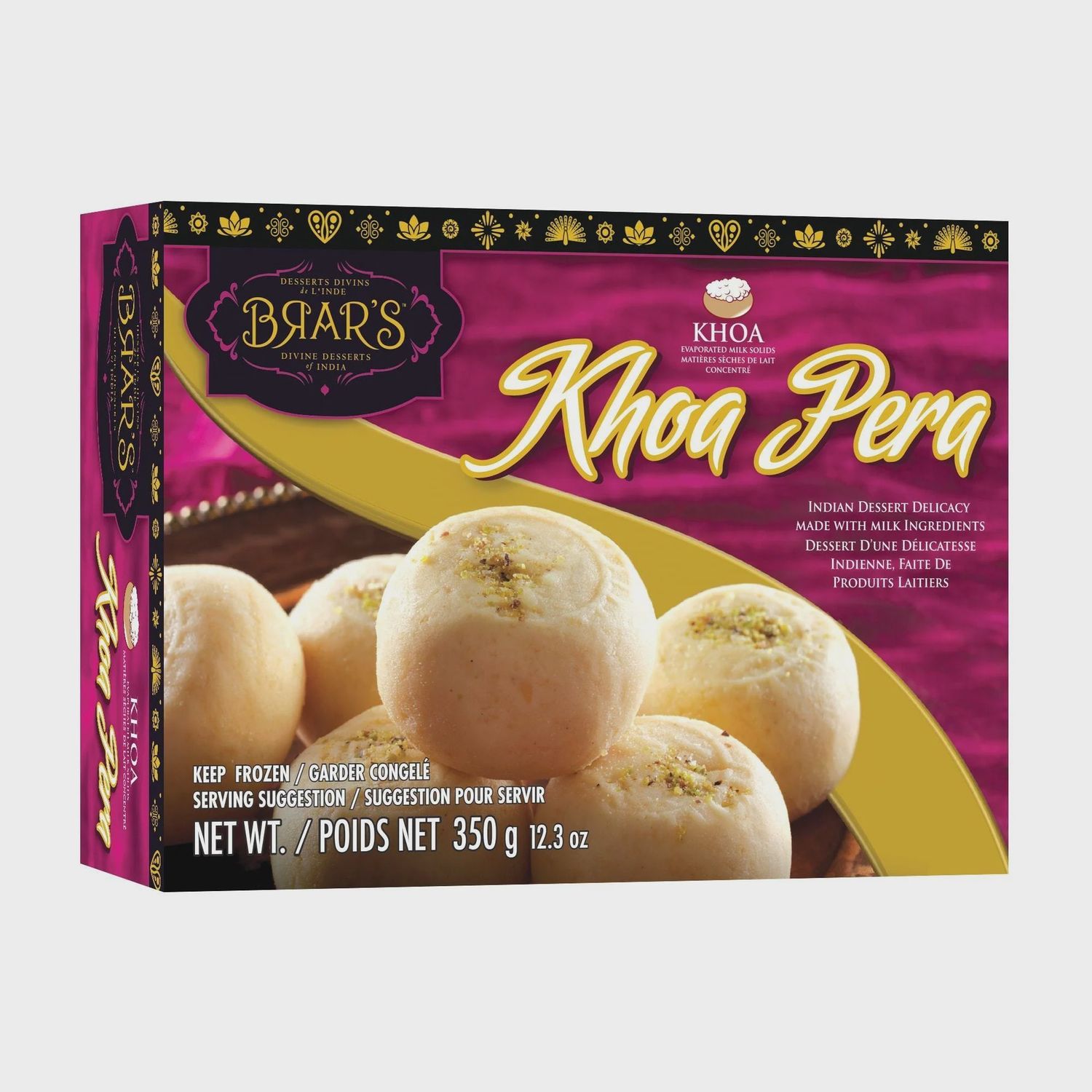 Brar&#39;s Frozen - Kesar Pera 350g
