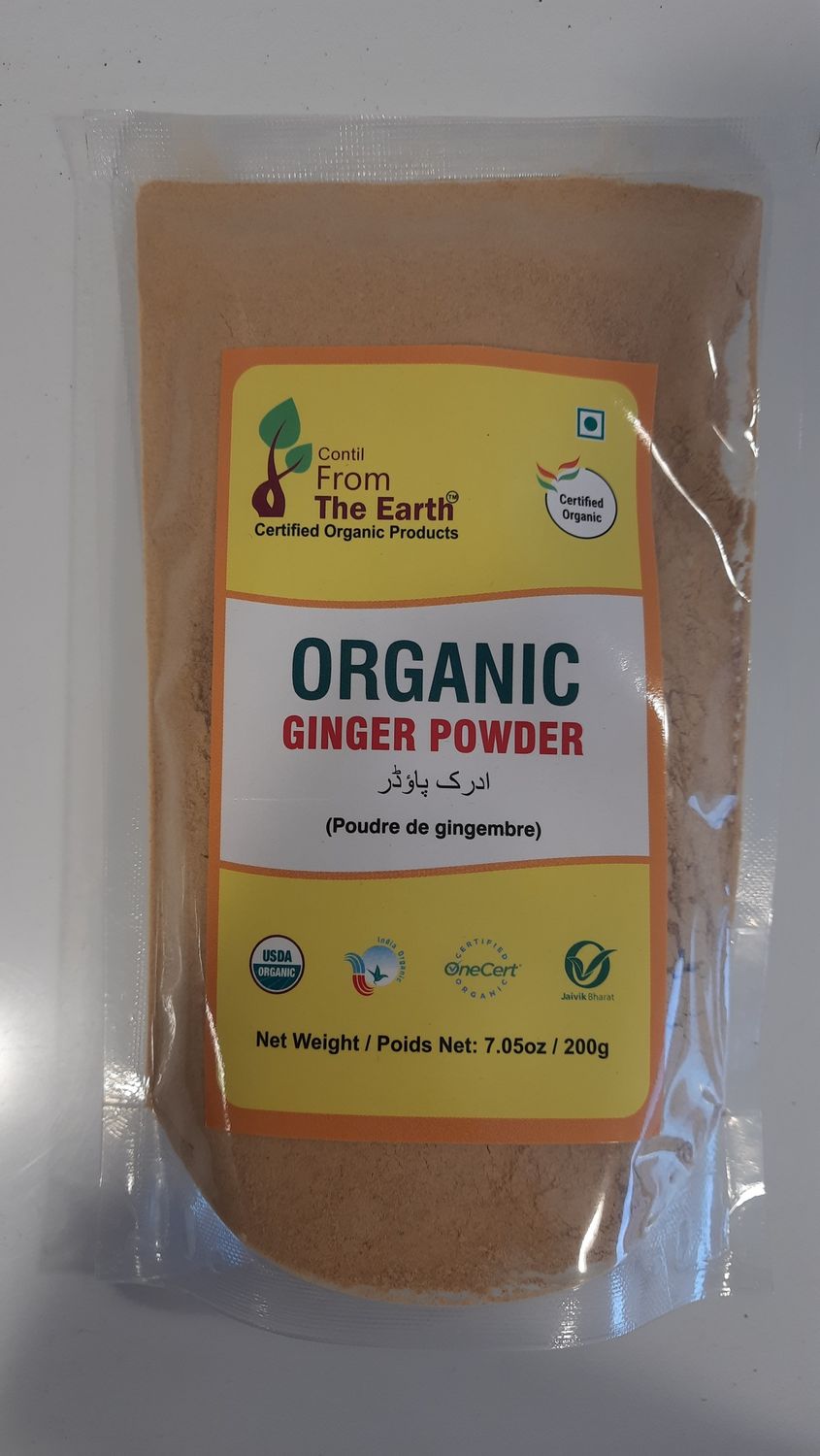 From the Earth - Organic Ginger Powder 200g